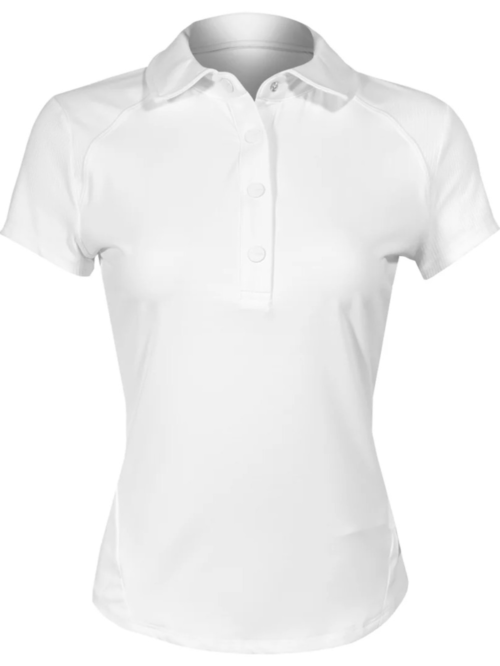 MPG Vital Women's White Short Sleeve Polo Tennis/Golf Top